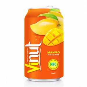 Напиток безалкогольный негазированный со вкусом манго 330мл