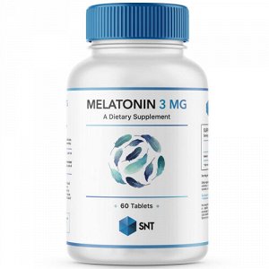 SNT Melatonin 3mg (60 tabl.)  - 2 банки  по 450 руб.