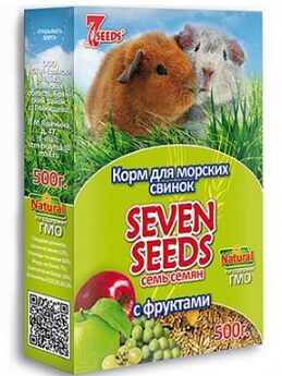 Seven Seeds корм для морских свинок Фрукты 500гр