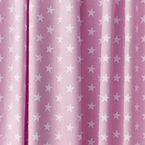 Комплект штор «Сири», размер 170 х 270 см - 2 шт, цвет розовый