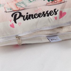 Подушка-плед «Этель» Princesses , подушка 40х40±3 см, плед 100х150 см