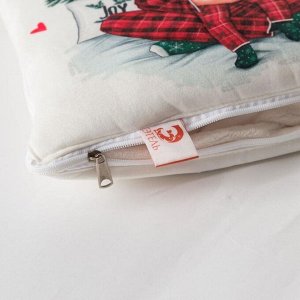 Подушка-плед Этель «Лучший подарочек», подушка 40х40±3 см, плед 100х150 см