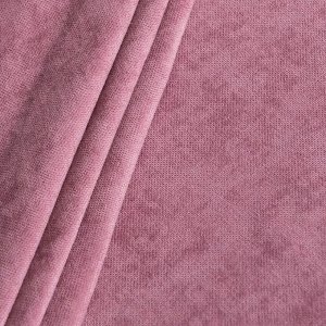 Комплект штор «Софт», размер 145 х 270 см - 2 шт, подхват - 2 шт, цвет розовый
