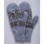 Варежки детские из верблюжьей шерсти