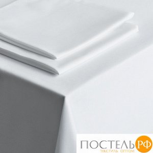 Комплект скатертей "Густав" RES-HOR26-01-01 Белый 145х145 см (2 шт)