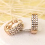 Серьги позолота  H01-7027