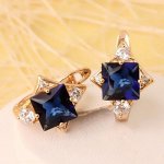 Серьги позолота  H01-7068