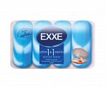 Туалетное крем-мыло &quot;EXXE&quot; 1+1 &quot;Морской жемчуг&quot; 4шт*90г (СИНЕЕ)