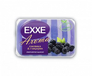 Туалетное мыло EXXE AROMA "Ежевика & глицерин", 1шт*80г (фиолетовое) Штучное