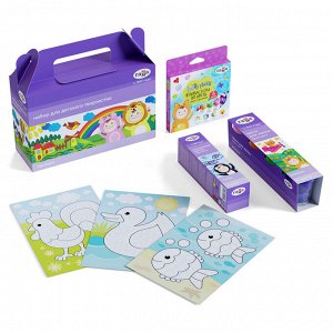 Набор для детского творчества Гамма "Малыш", 6 предметов, в подарочной коробке