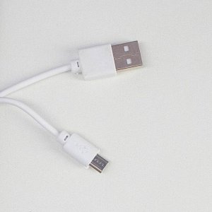 Лампа настольная сенсорная 16101/1 LED 5Вт USB АКБ 3 режима белый 32х16х40 см