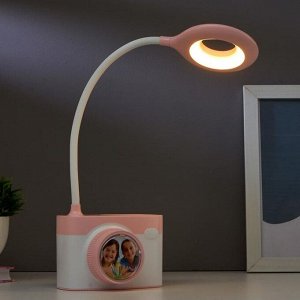 Лампа настольная 1673/1 LED 2Вт 2 режима 3000-6000К USB АКБ МИКС 11,5х9х42 см