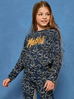 Джемпер (толстовка) д/дев Juno D36001-45COZ 5 Stars