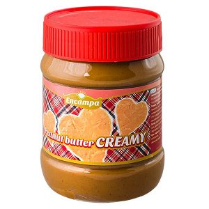 арахисовая паста ENCAMPA PEANUT BUTTER CREAMY 340 г 1 уп.х 12 шт.