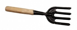 Вилка посадочная с деревянной ручкой ВЛД01
