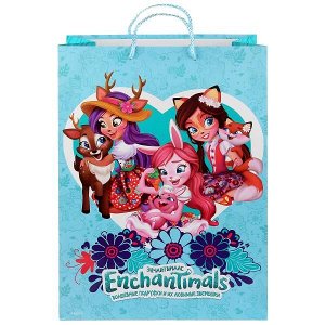 CLRBG-ENCH-03 Играем Вместе. Enchantimals. Пакет подарочный 33х46х20см, глянцевый в пак. уп-12шт в кор.6уп