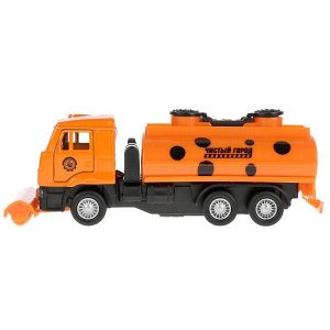 SB-16-74-B2-WB Машина металл KAMAZ уборочный 14 см, дв., подв..дет., инерц., кор. Технопарк в кор.2*24шт