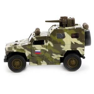 SB-17-60-B(GN)-WB ТМ ТЕХНОПАРК. МЕТАЛЛ. ВПК 3927 ВОЛК 12СМ, ОТКРЫВ. ДВЕРИ И БАГАЖНИК, ИНЕРЦ. В РУСС. КОР. в кор.2*24шт