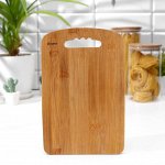 Доска разделочная Bamboo, бамбук, 28?18?1 см