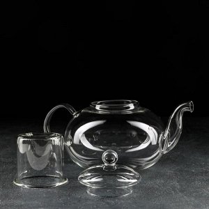 Чайник заварочный со стеклянным ситом «Валенсия», 1,2 л