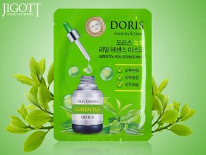 [DORIS] Маска тканевая для лица с экстрактом зелёного чая (GREEN TEA), 23 мл.