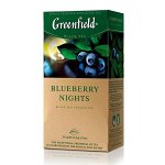 Чай Гринфилд Blueberry  Nights 25 пак