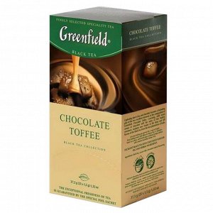 Чай Гринфилд Chocolate Toffee 25 пак