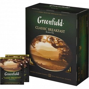 Чай Гринфилд Classic Breakfast 100 пак