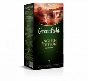Чай Гринфилд English Edition 25 пак