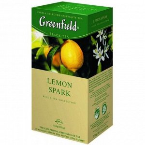 Чай Гринфилд Lemon Spark 25 пак