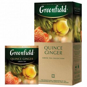 Чай Гринфилд Quin's Ginger  25 пак