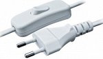 Шнур Navigator NPS-FS-170-2x0.5-WH 1.7м с выкл. белый  61 724
