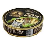 Шпроты в масле из балт.кильки, РК &quot;За Родину&quot;, 160г ключ Premium