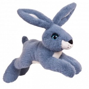 Реснички. Кролик серо-голубой 26 см, игрушка мягкая2