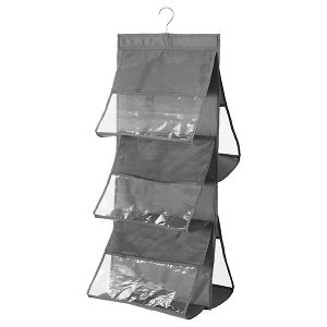 СКУББ Подвесной модуль для сумок, темно-серый39x93 см