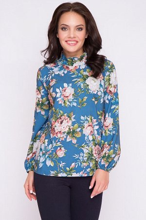 Блузка Блузка из текстильного полотна прямого силуэта.
30% вискоза 65% п/э,5% эластан