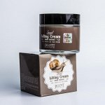 Лифтинг-крем на основе улиточной слизи Jigott  Snail Lifting Cream