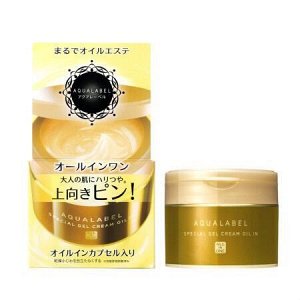 AQUALABEL Special Cream Oil In универсальный гель-крем для лица "Всё в одном",90g