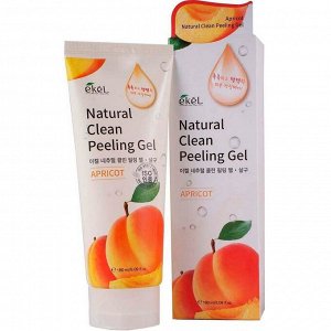 Пилинг-гель (скатка) для лица Ekel Apricot Natural Clean Peeling Gel