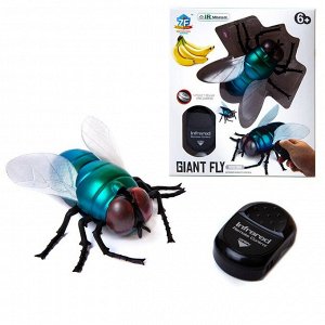 Интерактивные насекомые и пресмыкающиеся. Муха ИК управление, световые эффекты34