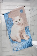Полотенце банное Котенок