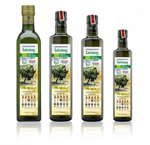 Масло оливковое "Латзимас" БИО 0,25л