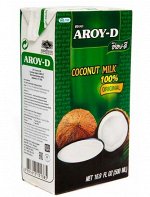 Молоко кокосовое (жирн.17-19%)  &#039;Aroy-d&#039;, тетрапак 0,5 1/24