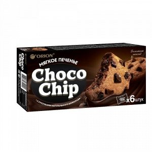 Печенье  Chocochip с кусоч темного шок 6*16, шт