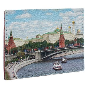 Чехол для карт. Кремль. Каменный мост