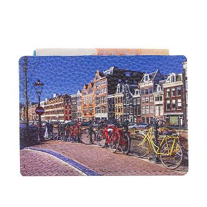 Чехол для карт. Улицы Амстердама