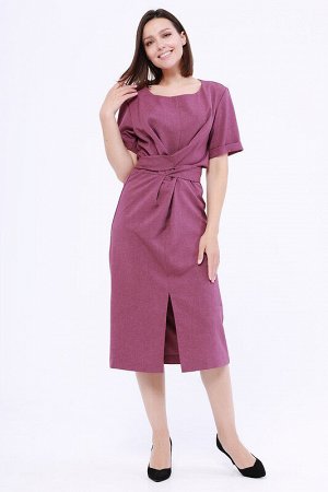 VISERDI Платье Фиолетово-брусничный
