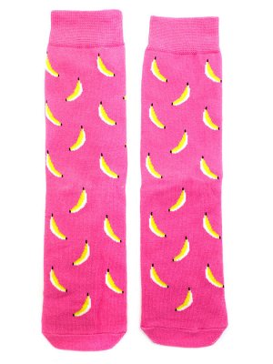 Носки р.35-40 "Mini food" Бананы