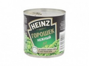 Горошек зеленый 390 гр Heinz