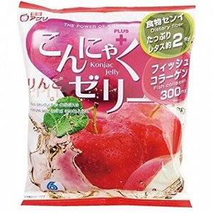 Желе “Yukiguni Aguri” порционное Конняку со вкусом яблока (16г х6шт) 96г
